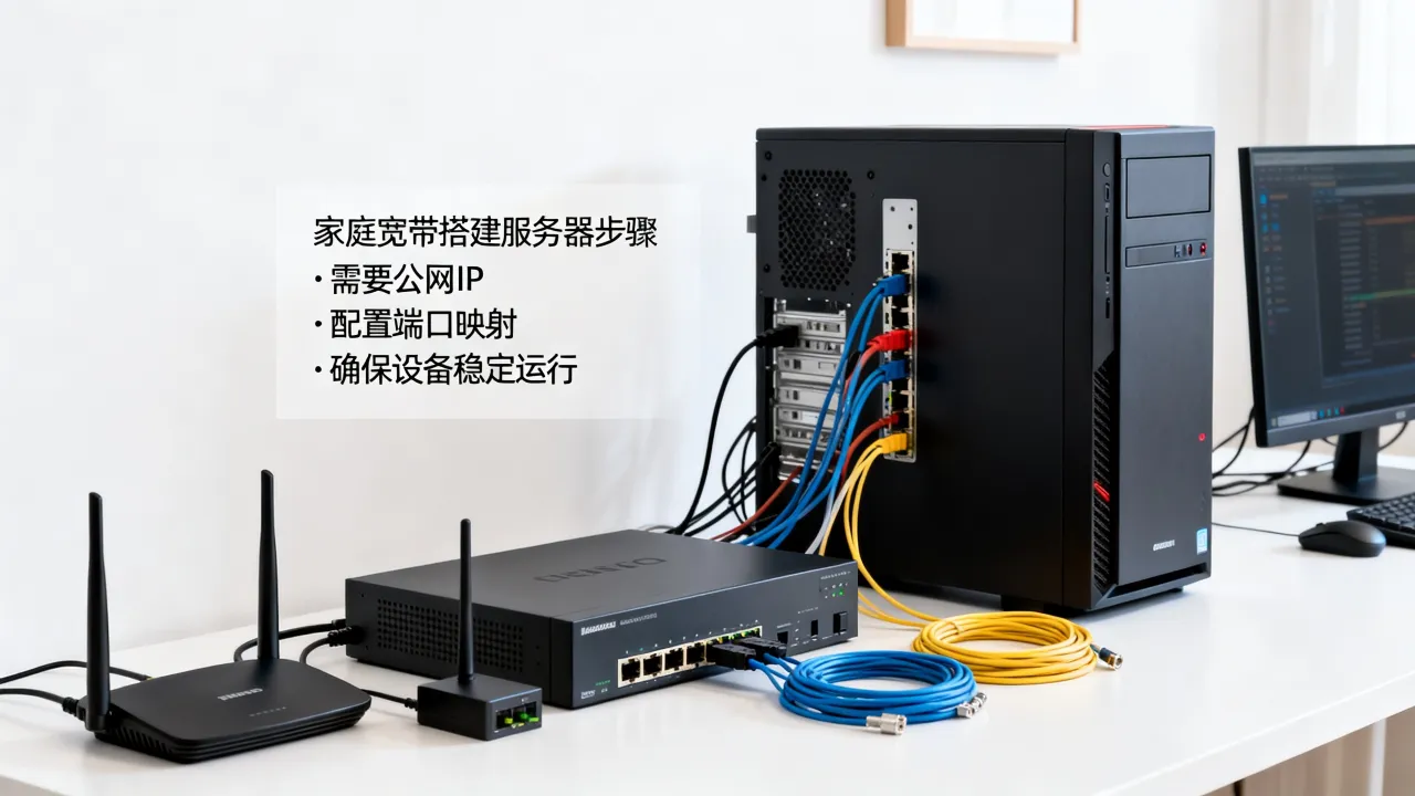 宽带怎么做服务器吗,家庭宽带搭建服务器需要什么条件? 宽带怎么做服务器吗,家庭宽带搭建服务器需要什么条件?
