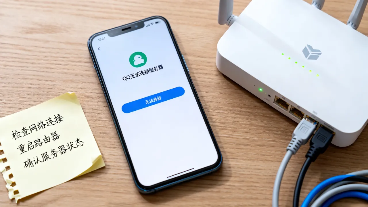 为什么qq无法连接服务器失败，qq连接服务器失败怎么解决
