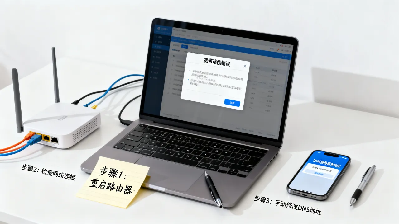 宽带连接错误dns服务器未响应怎么办，dns未响应怎么修复