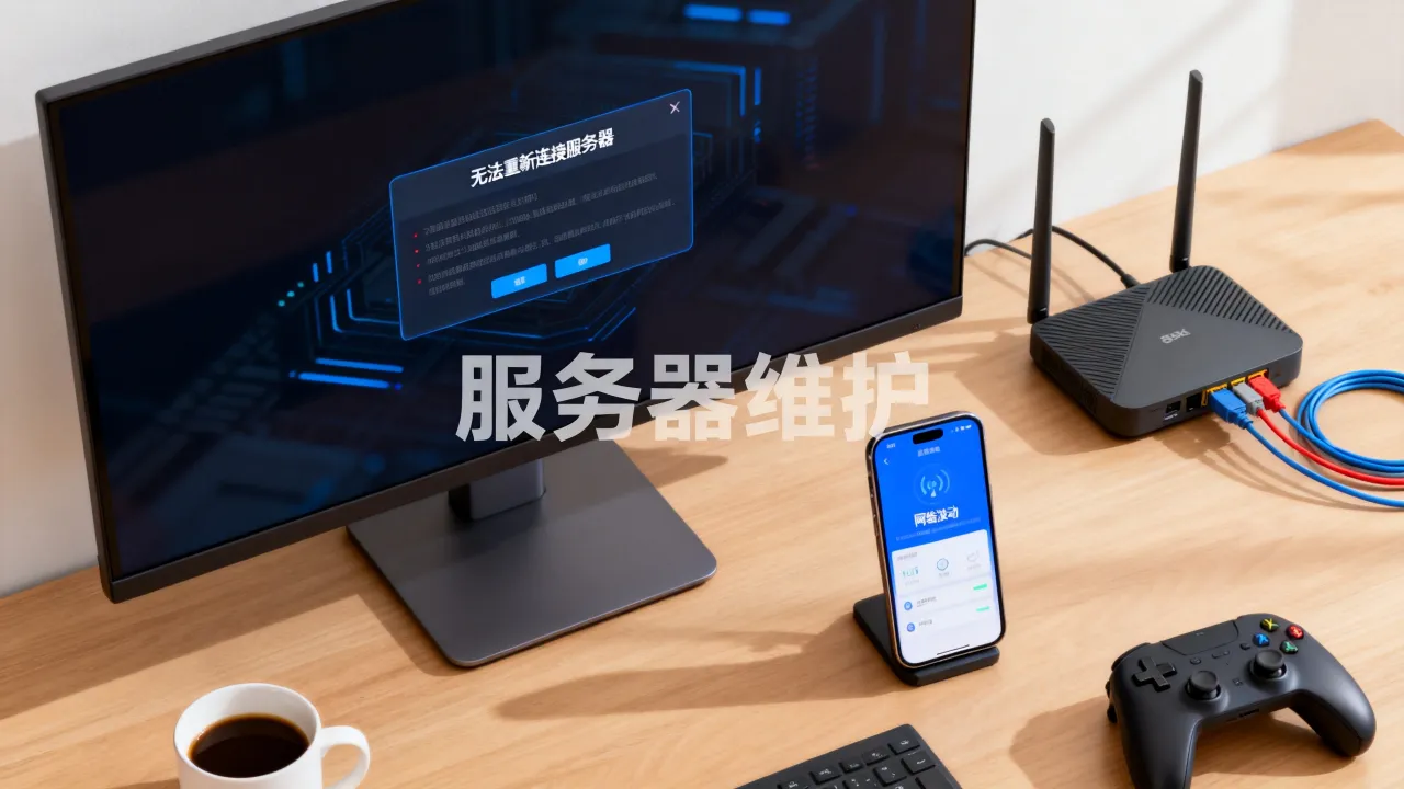 lol为什么老是无法重新连接到服务器，是什么原因？