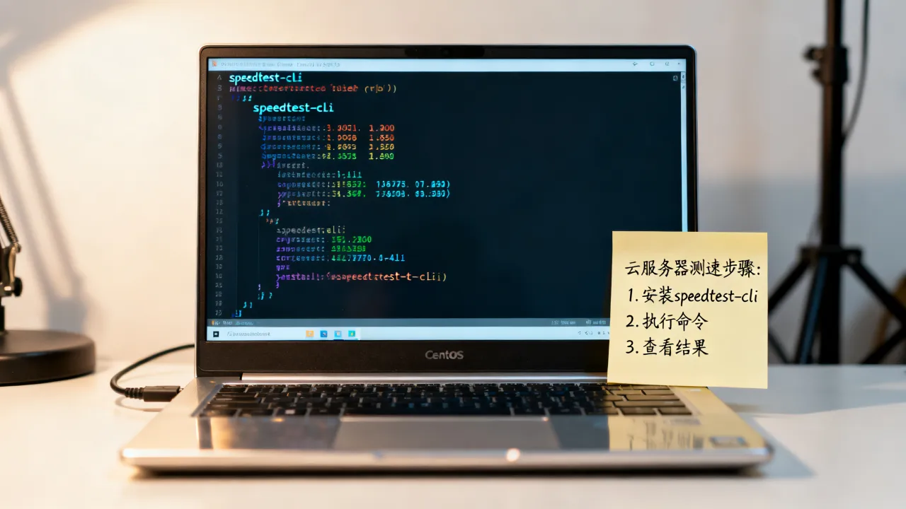 CentOS云服务器如何测网速？云服务器测速命令有哪些？