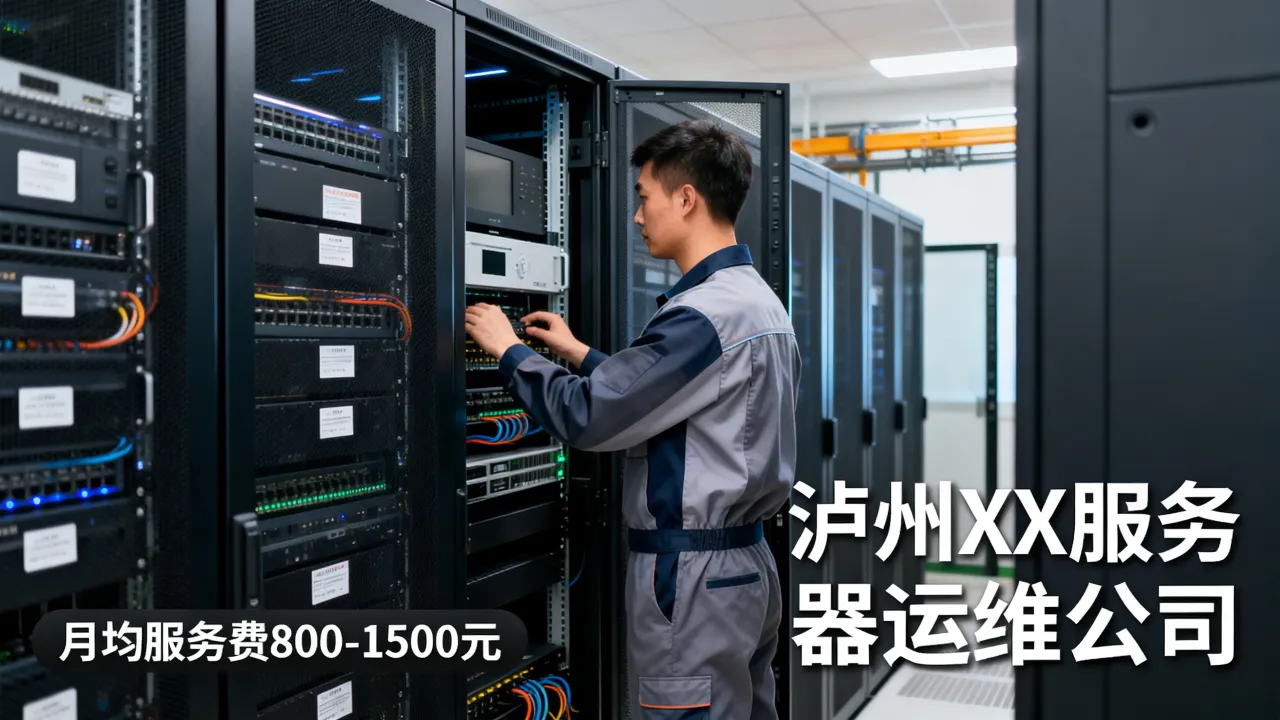 泸州本地服务器运维服务公司哪家专业，多少钱
