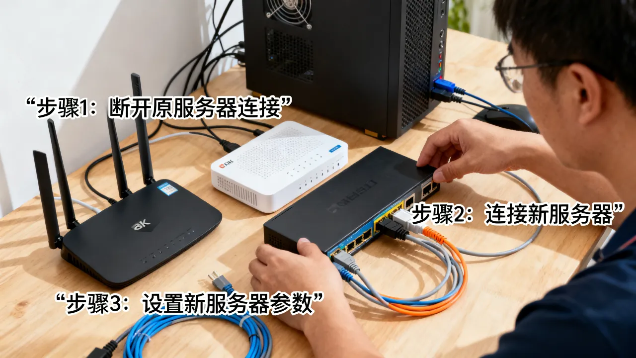 宽带怎样更换服务器，宽带服务器更换方法有哪些？
