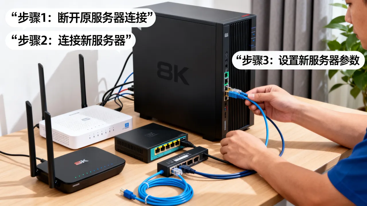 宽带怎样更换服务器，宽带服务器更换方法有哪些？
