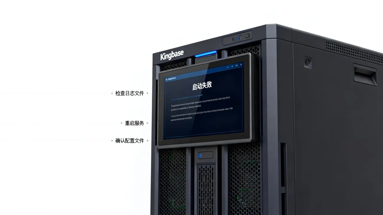 kingbase服务器启动失败怎么办，解决kingbase启动报错的有效方法