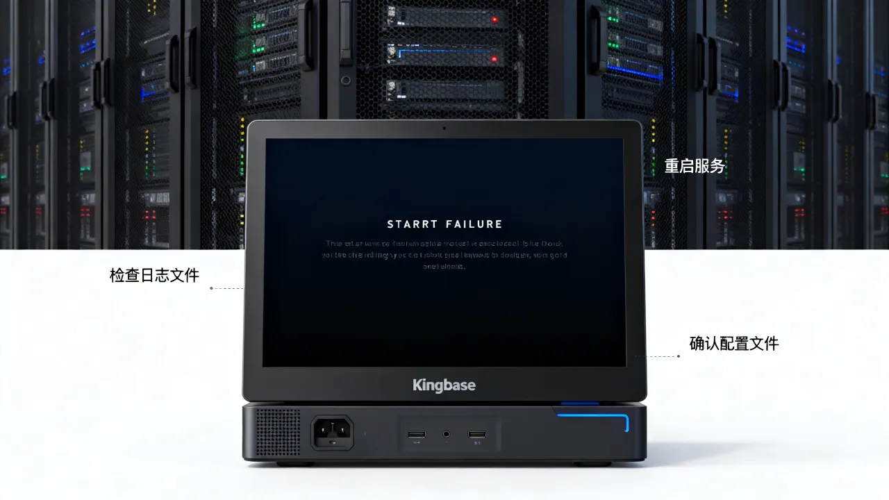 kingbase服务器启动失败怎么办，解决kingbase启动报错的有效方法