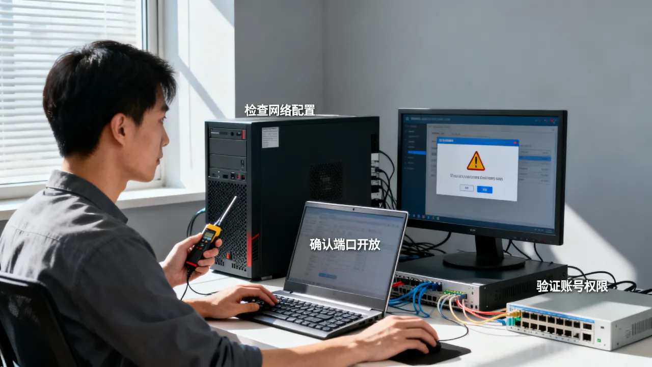 运维服务器直连进不去怎么办？服务器远程连接失败原因
