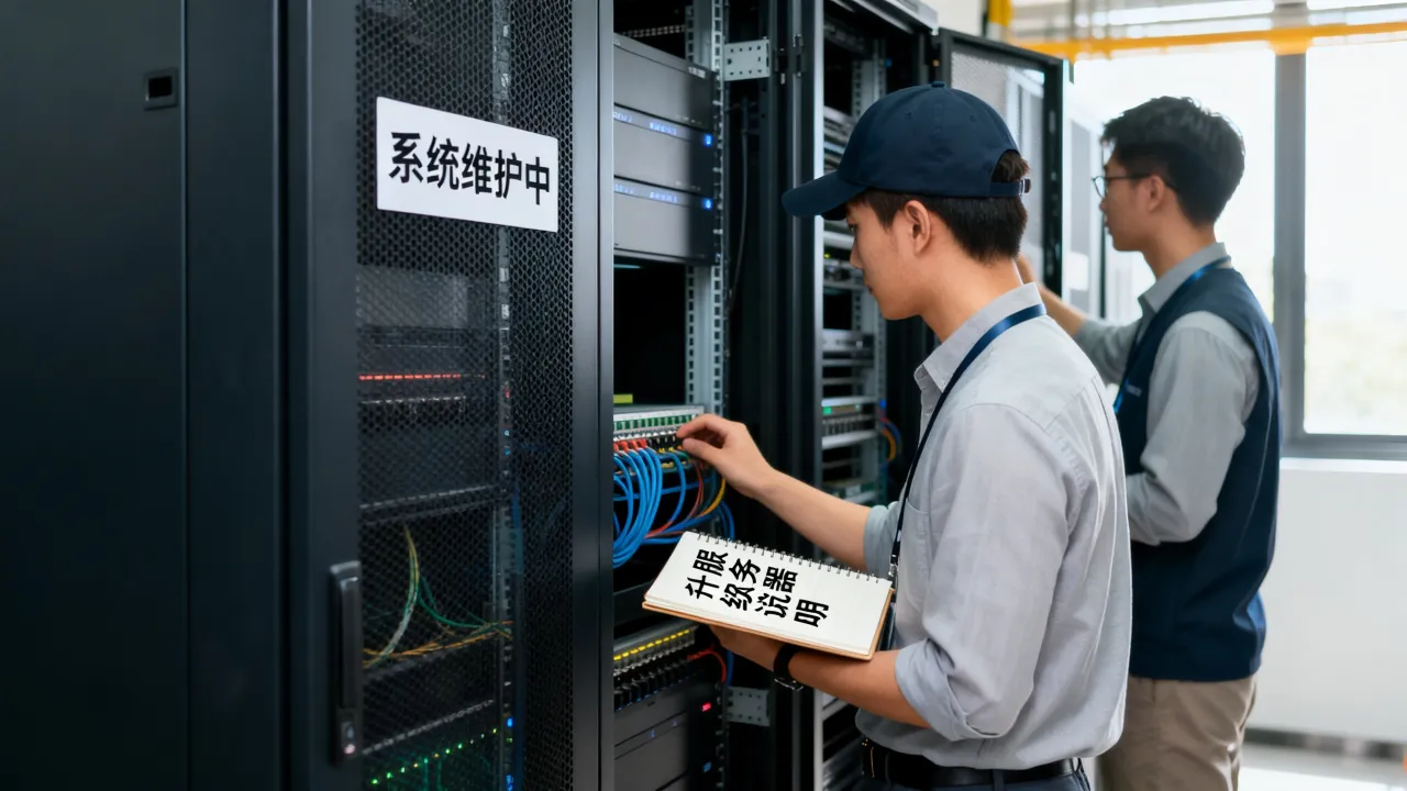 为什么显示服务器维护，服务器维护中是什么意思