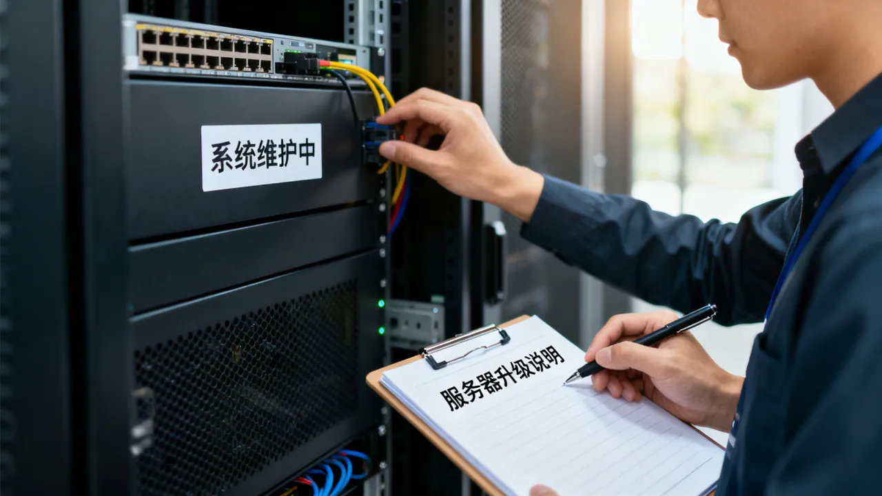 为什么显示服务器维护，服务器维护中是什么意思