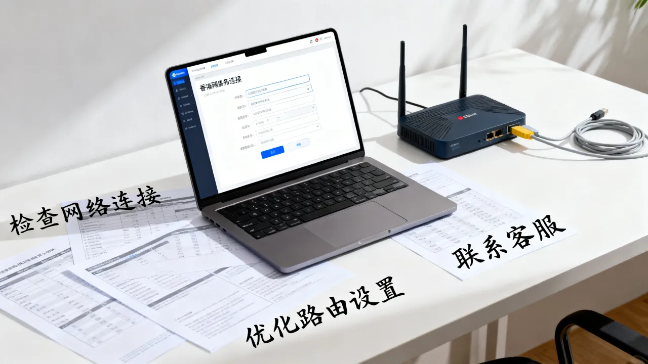 移动宽带香港服务器速度慢怎么办？访问香港服务器卡顿如何解决
