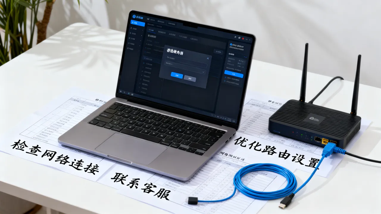 移动宽带香港服务器速度慢怎么办？访问香港服务器卡顿如何解决