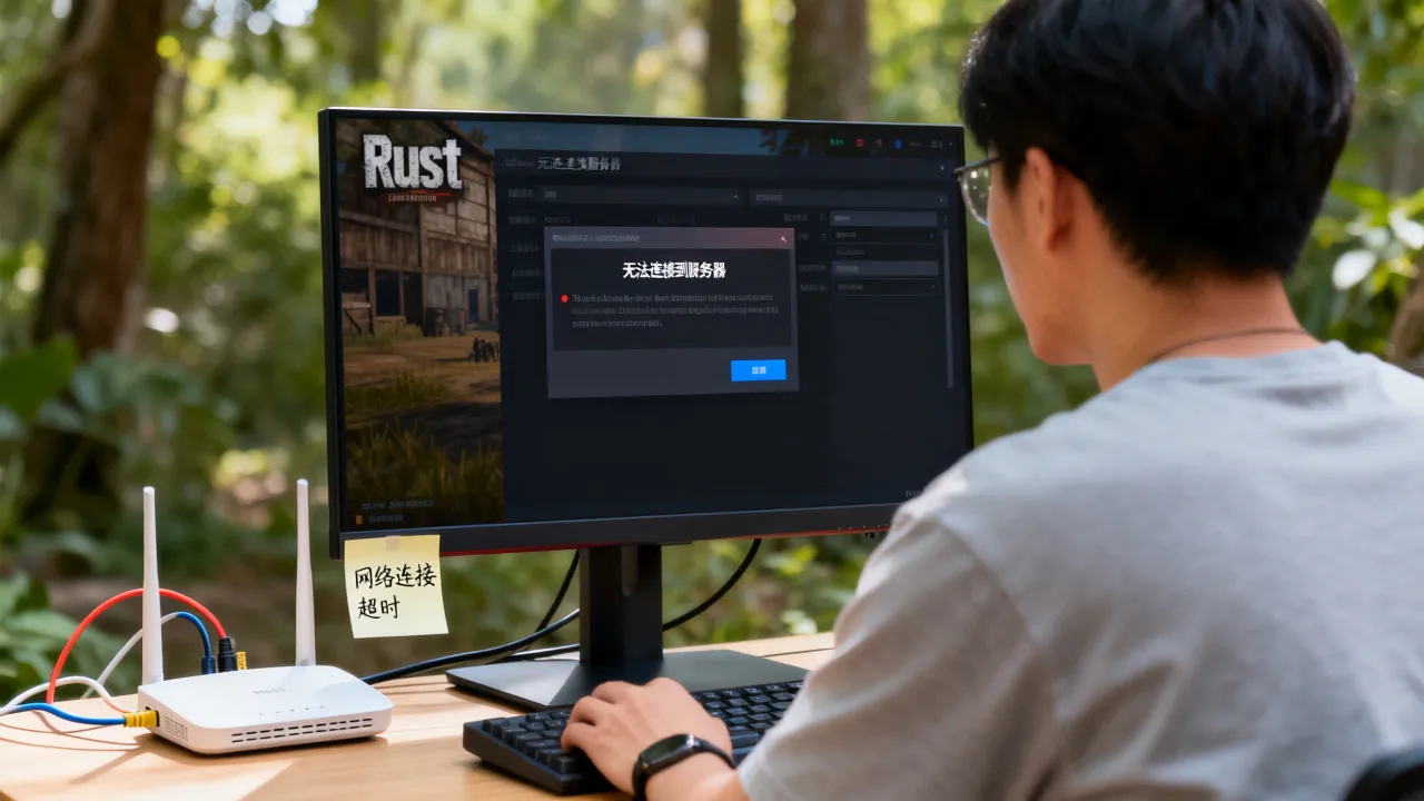 rust为什么显示不出服务器,rust连不上服务器怎么办 rust为什么显示不出服务器,rust连不上服务器怎么办