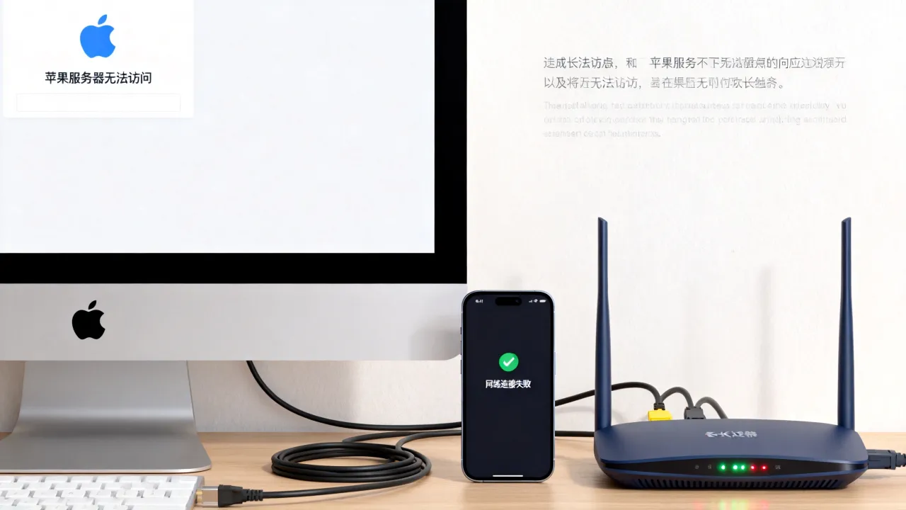 长城宽带苹果服务器连不上怎么办，苹果服务器无法访问原因？
