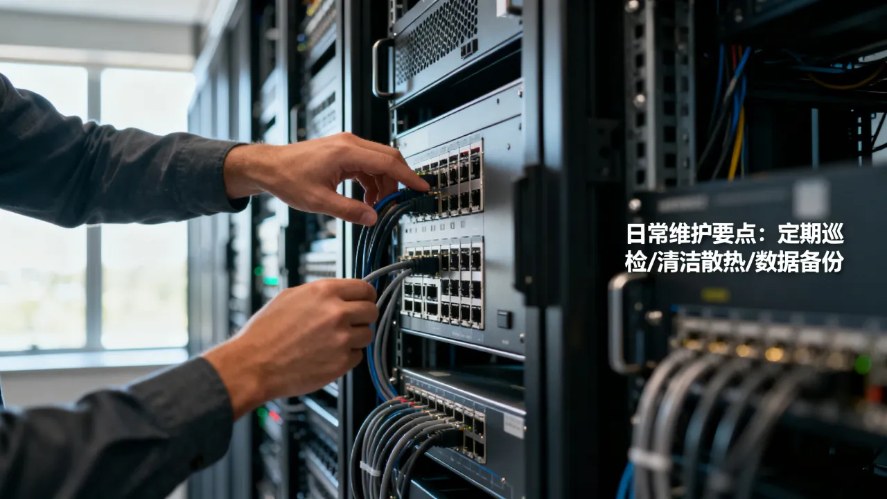服务器设备运维归纳怎么做，服务器日常维护有哪些要点？