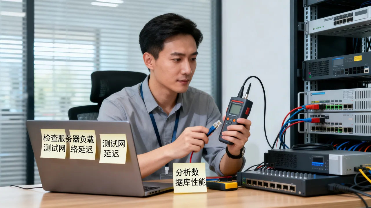 服务器卡是因为什么，网站访问慢怎么排查解决？