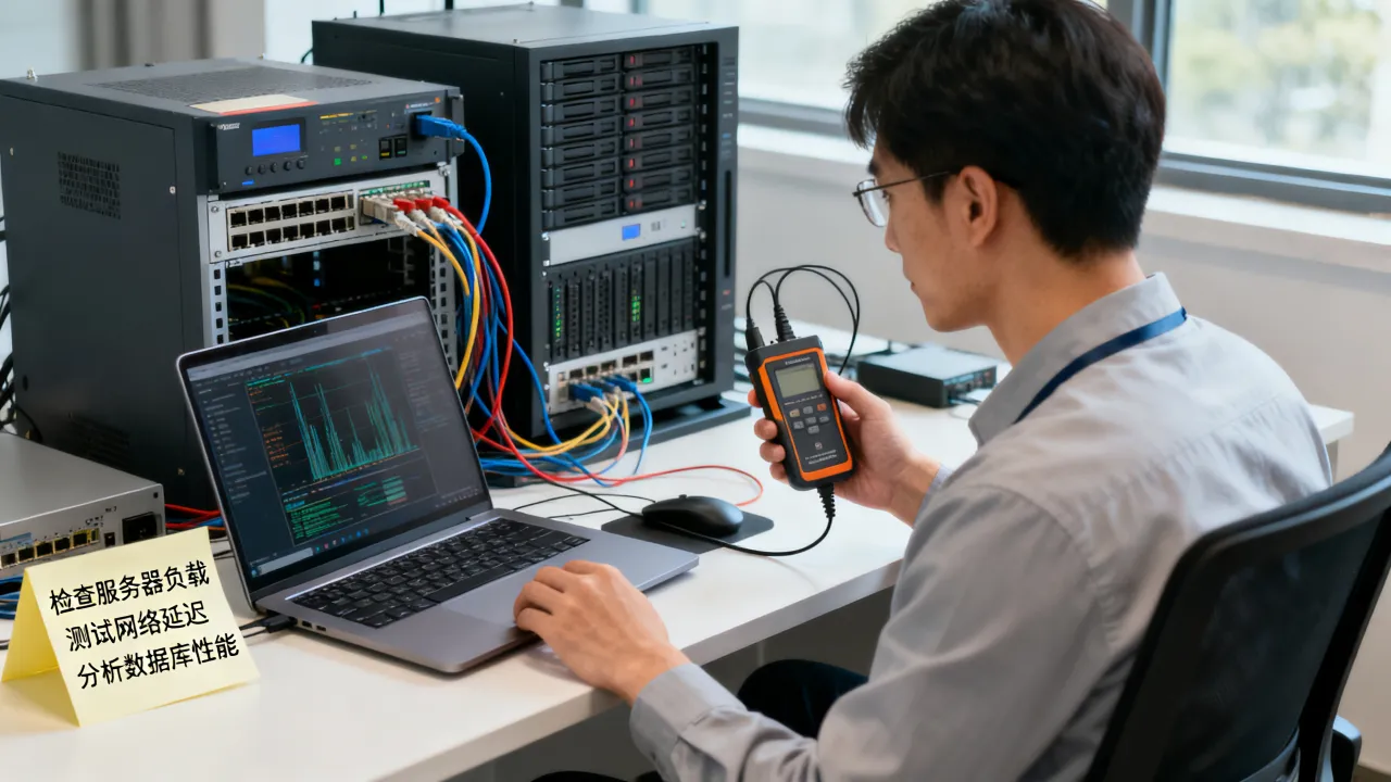 服务器卡是因为什么，网站访问慢怎么排查解决？