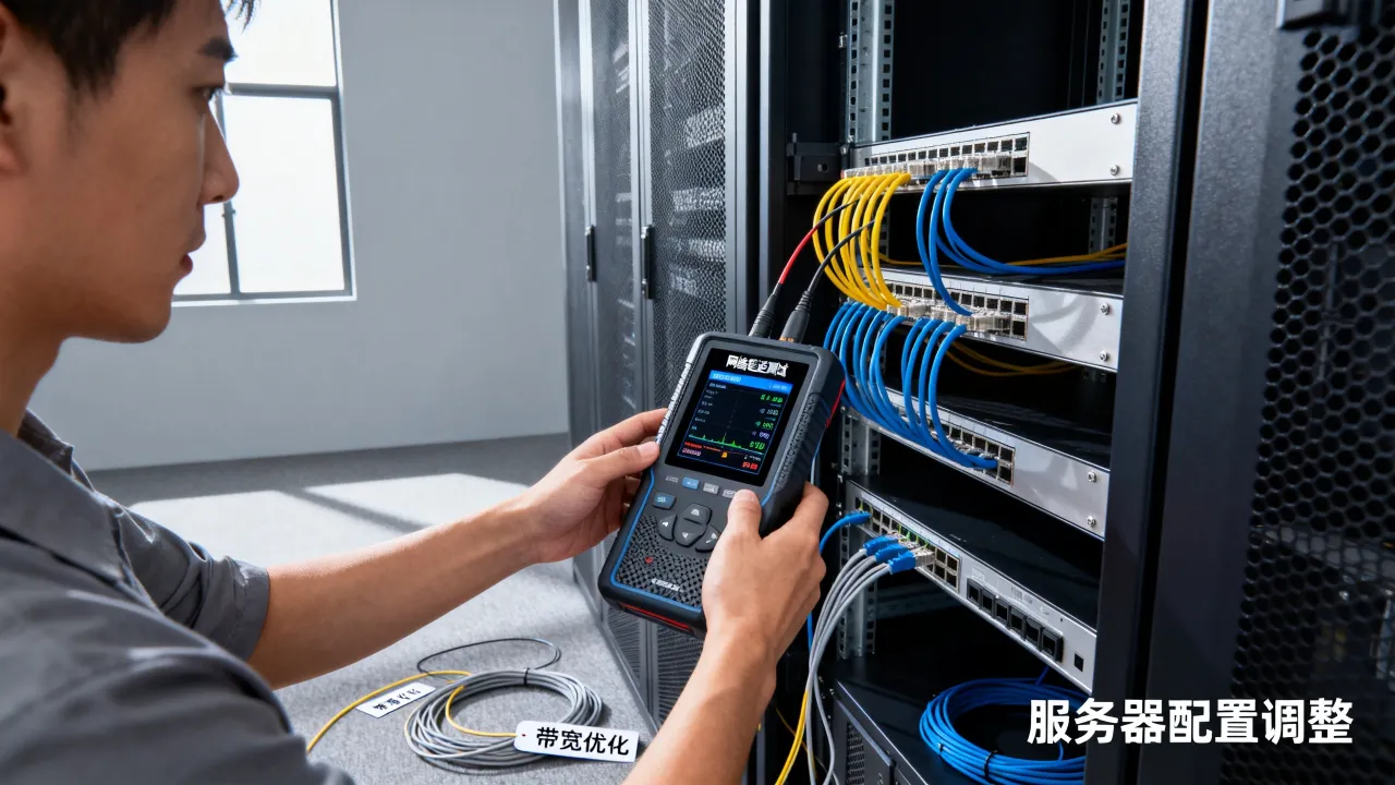 服务器搬迁后网速慢怎么办，网站访问卡顿如何优化提升？