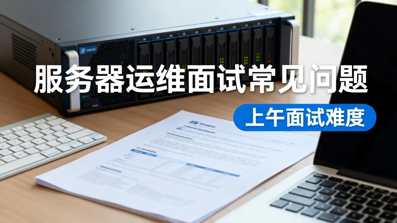 上午面试服务器运维难吗？服务器运维面试常见问题有哪些？