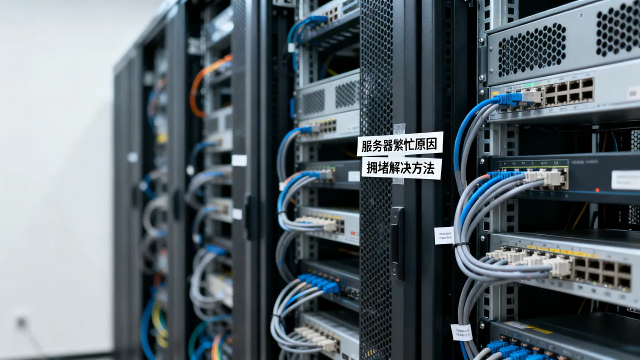 服务器总是繁忙为什么，服务器频繁拥堵如何快速解决