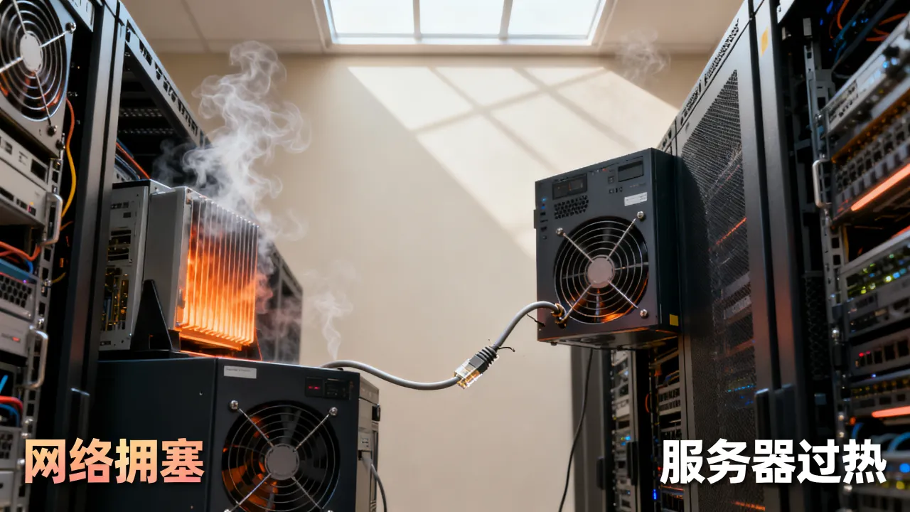 服务器为什么会崩溃，服务器频繁宕机的原因有哪些？