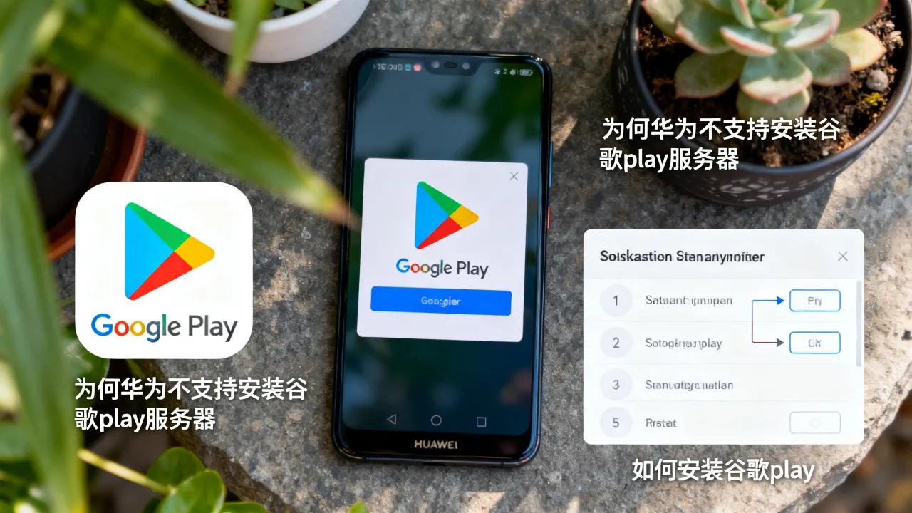 为何华为不支持安装谷歌play服务器，如何安装谷歌play