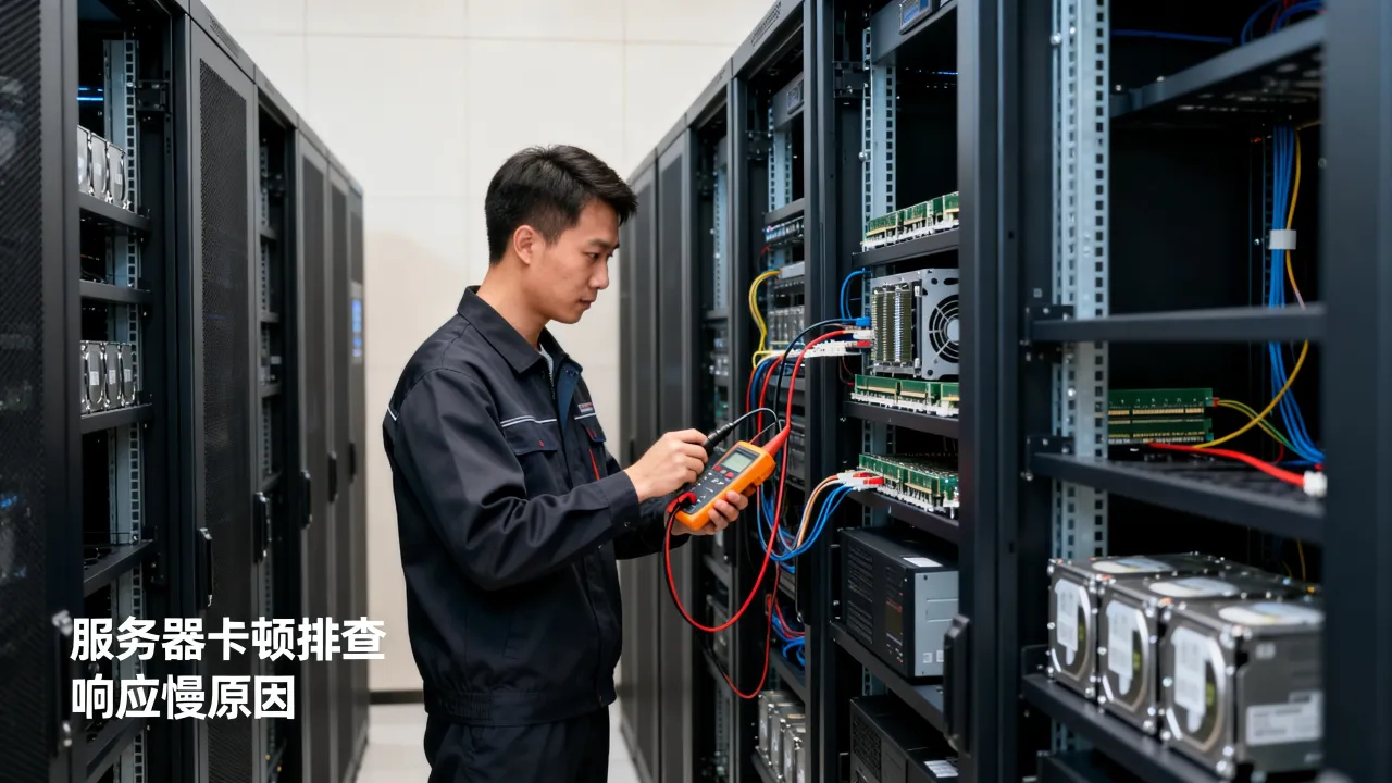 服务器卡顿怎么排查运维故障，服务器响应慢的原因有哪些