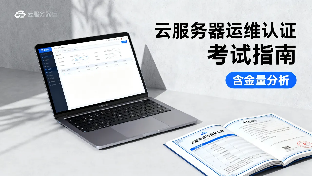 云服务器运维认证证书怎么考？含金量高吗
