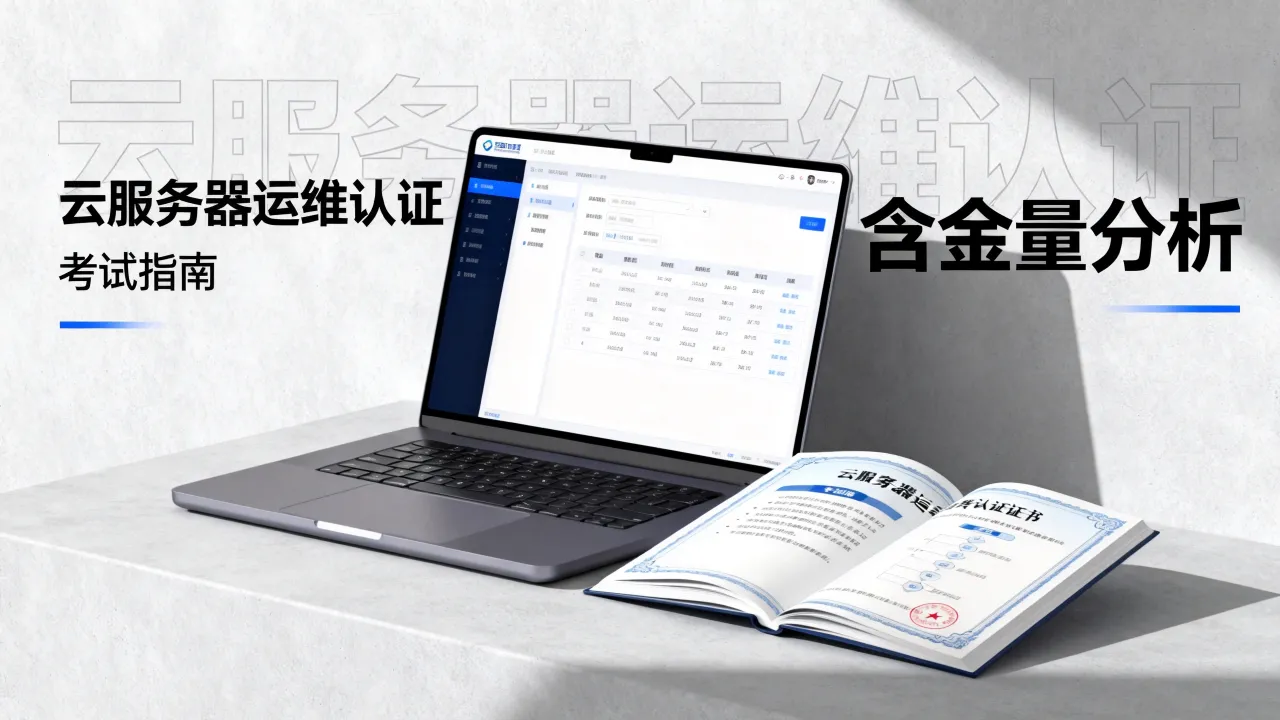 云服务器运维认证证书怎么考？含金量高吗