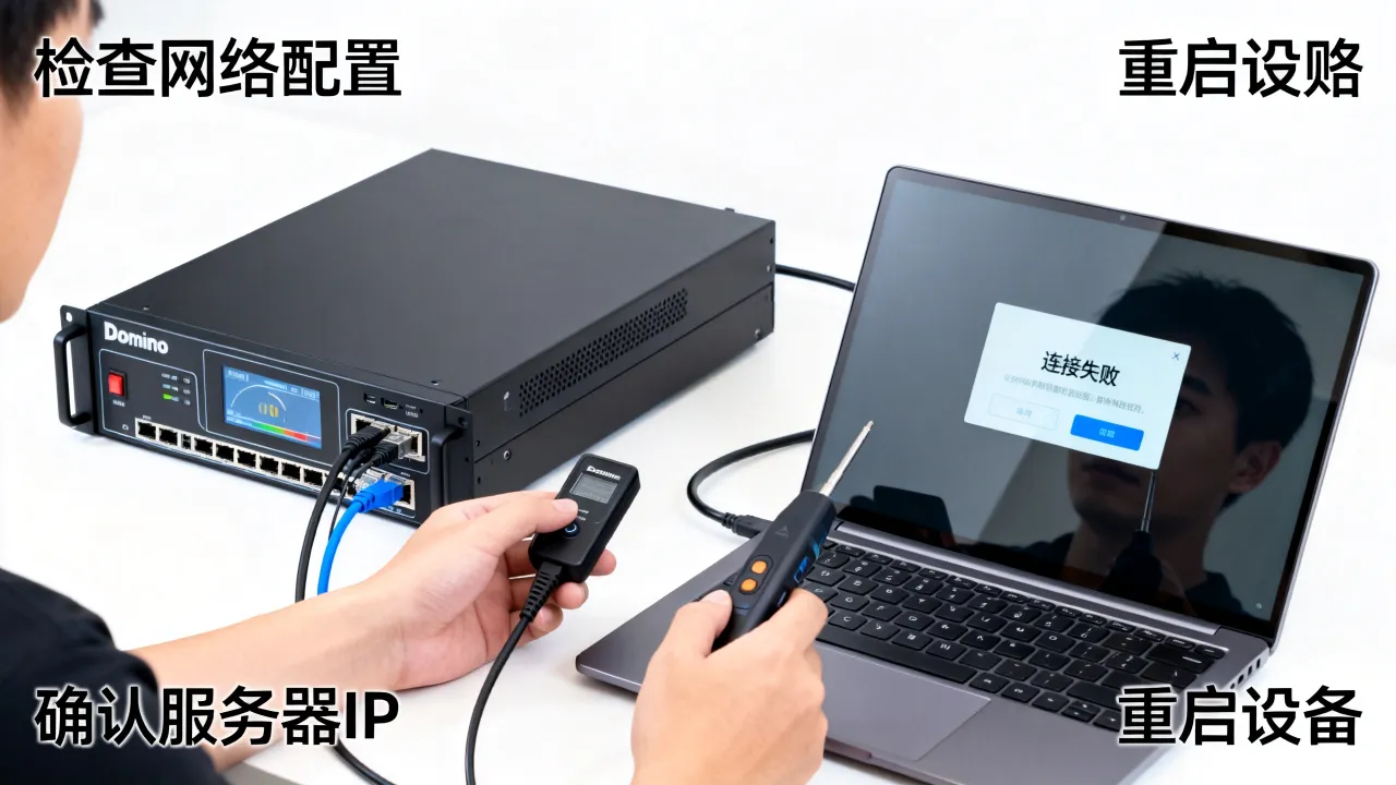 Domino服务器为什么连不上主机，无法连接主机怎么解决？