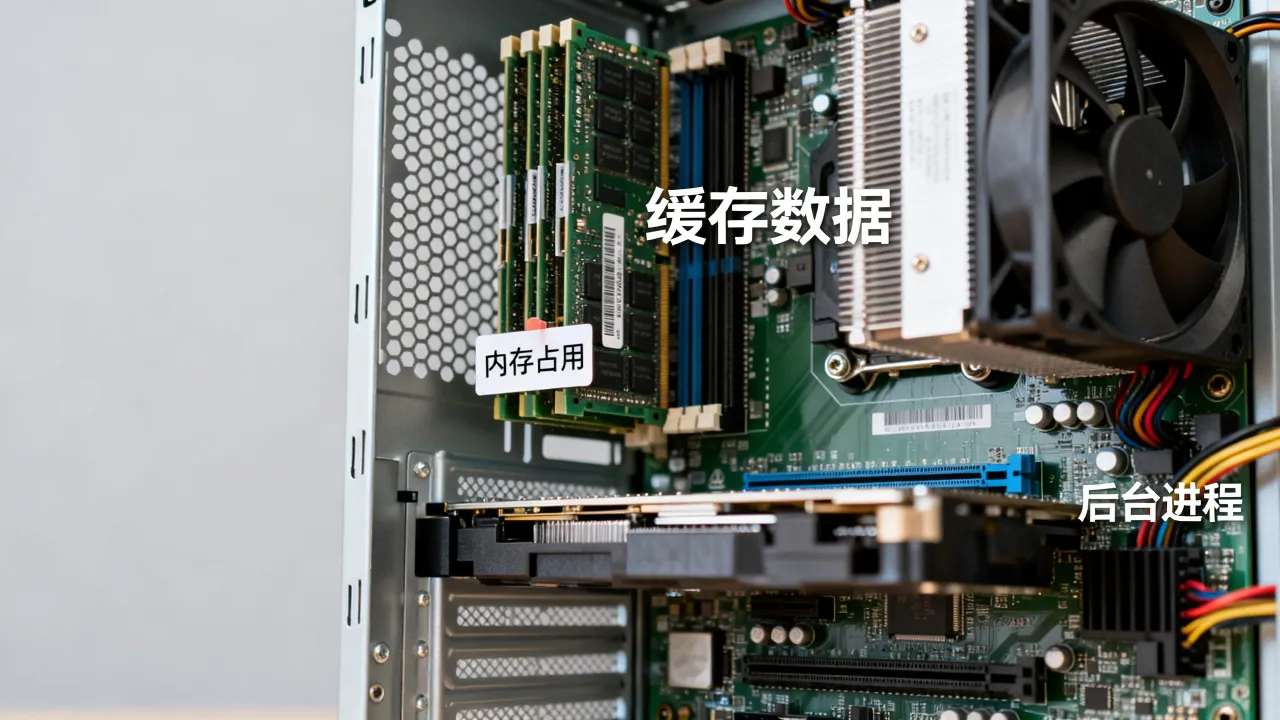 服务器内存为什么变少，可用内存不足原因有哪些？