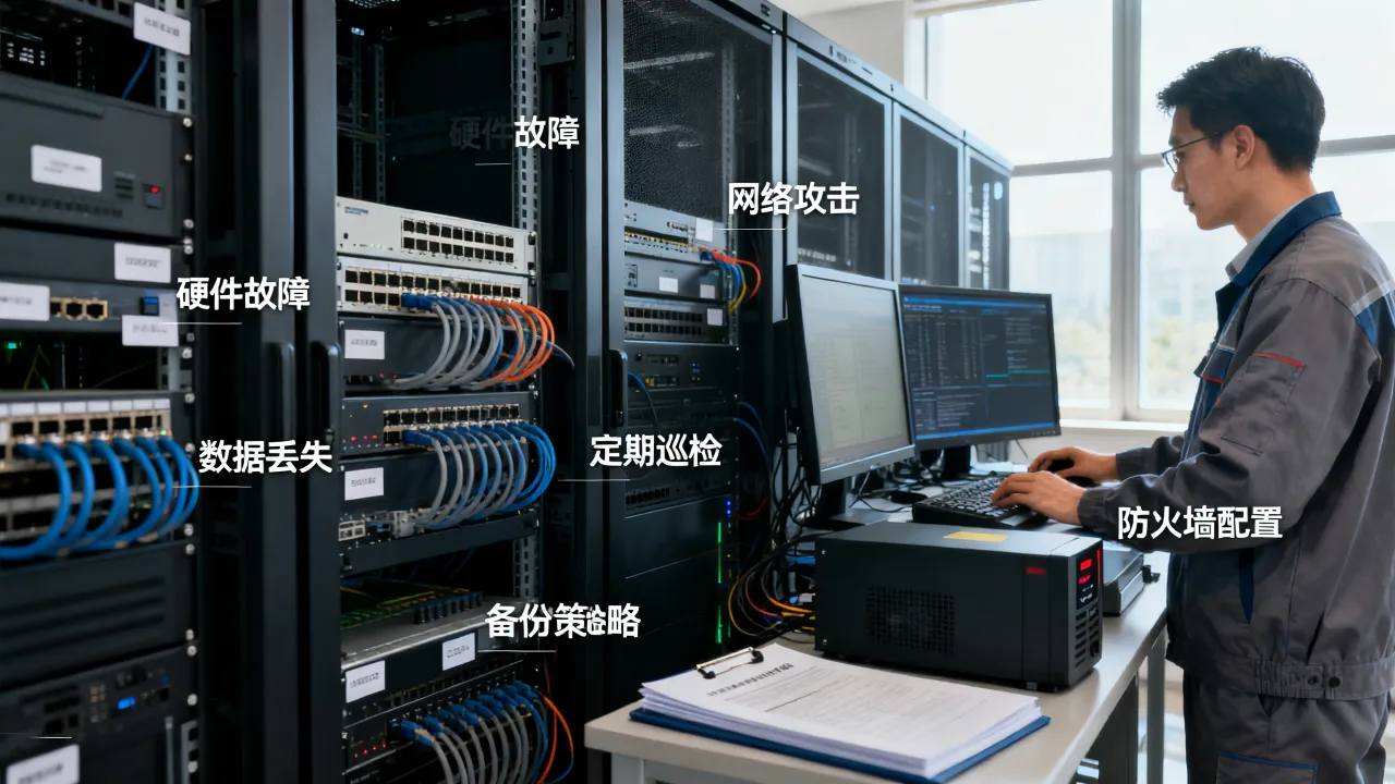 服务器运维有哪些风险？服务器运维风险及防范措施