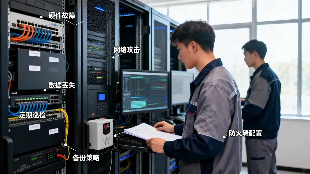 服务器运维有哪些风险？服务器运维风险及防范措施