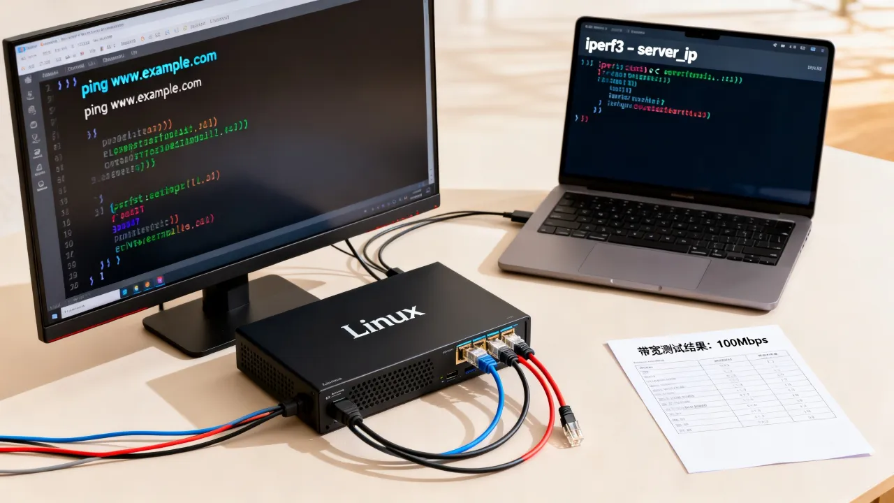 如何测试linux服务器网速慢，Linux服务器带宽测速方法有哪些？