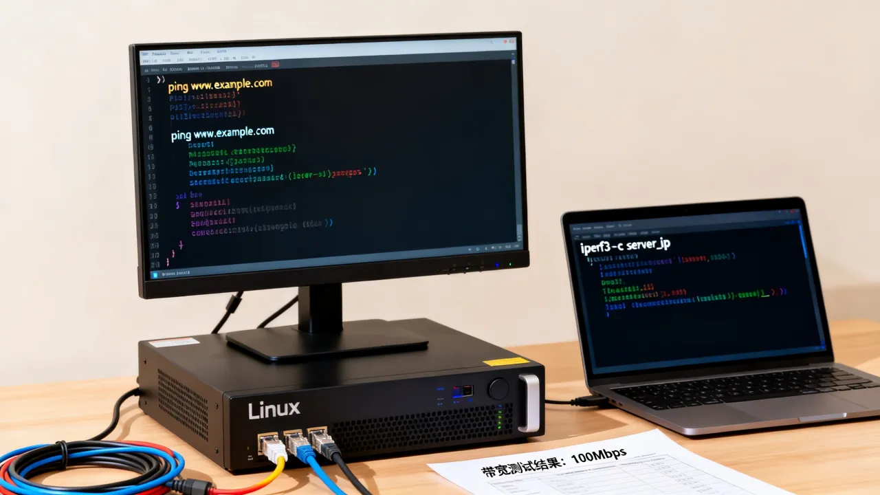 如何测试linux服务器网速慢，Linux服务器带宽测速方法有哪些？
