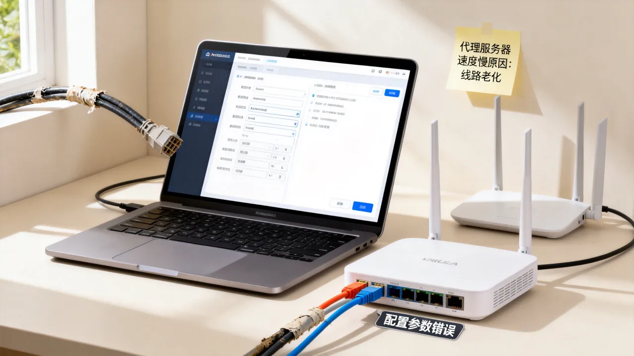 服务器代理网速很慢怎么办，代理服务器速度慢的原因是什么