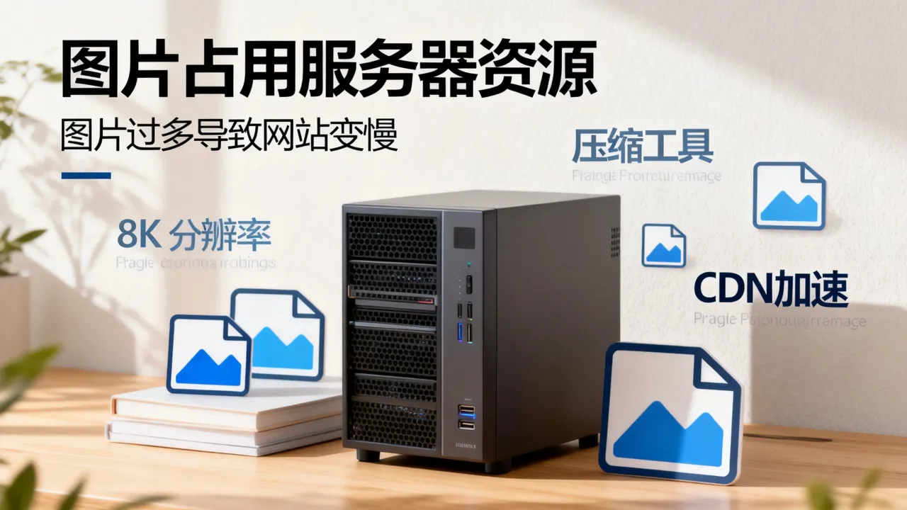 为什么图片占用web服务器，图片太多导致网站变慢怎么解决