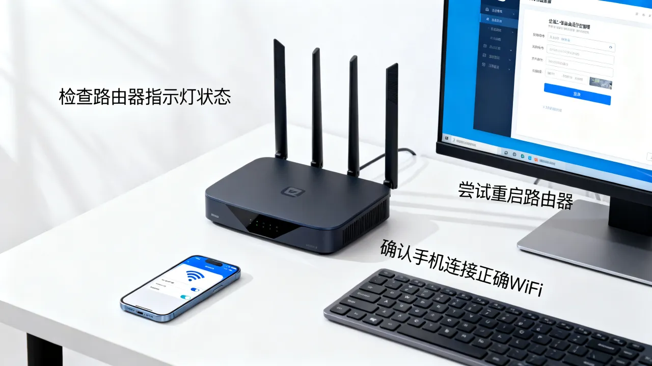 wifi宽带登录服务器无响应怎么办，路由器登录不上是什么原因