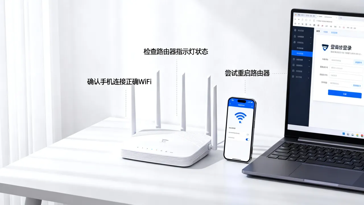 wifi宽带登录服务器无响应怎么办，路由器登录不上是什么原因