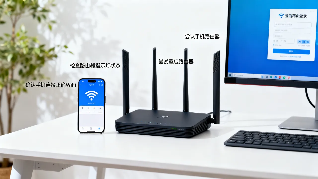 wifi宽带登录服务器无响应怎么办，路由器登录不上是什么原因