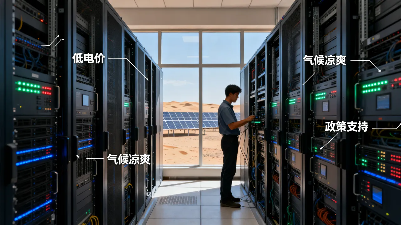 为什么把服务器放宁夏，宁夏中卫服务器托管有什么好处
