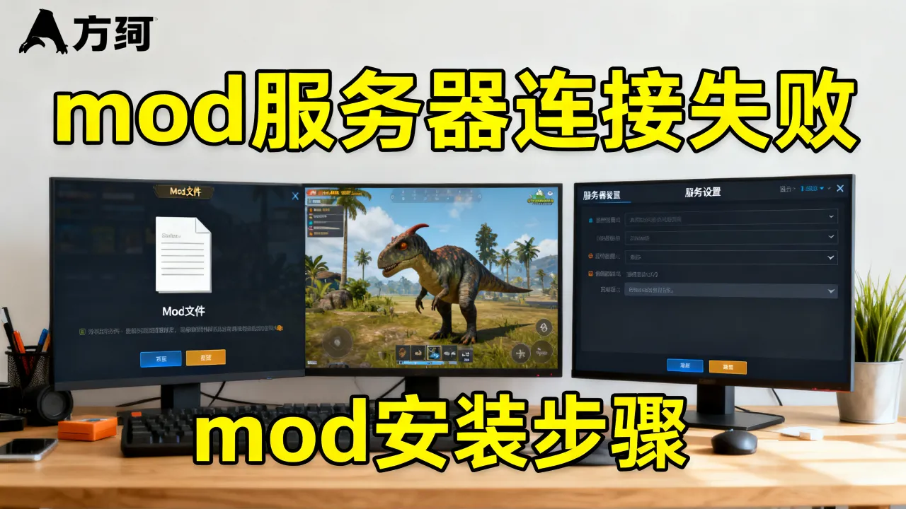 方舟为什么玩不了mod服务器，方舟生存进化mod怎么用？