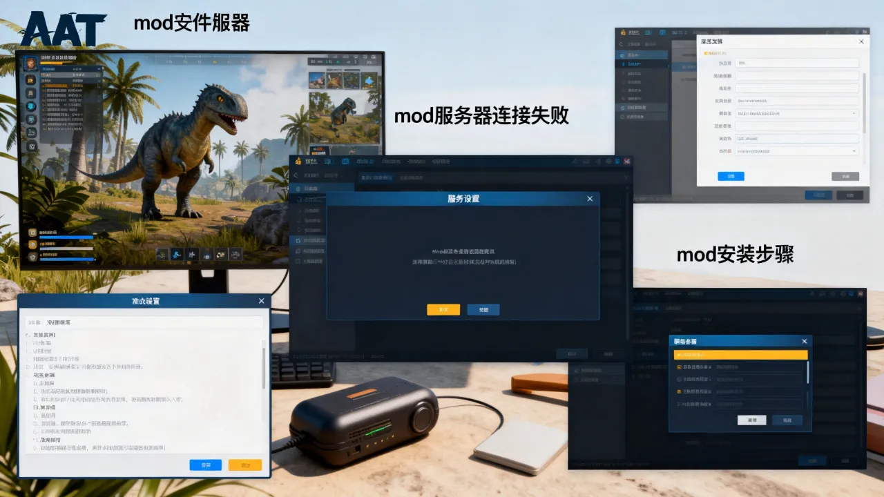 方舟为什么玩不了mod服务器，方舟生存进化mod怎么用？