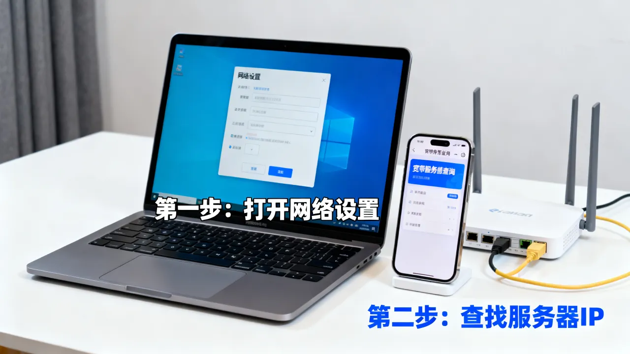 宽带服务器如何查询，宽带服务器IP地址查询方法有哪些？