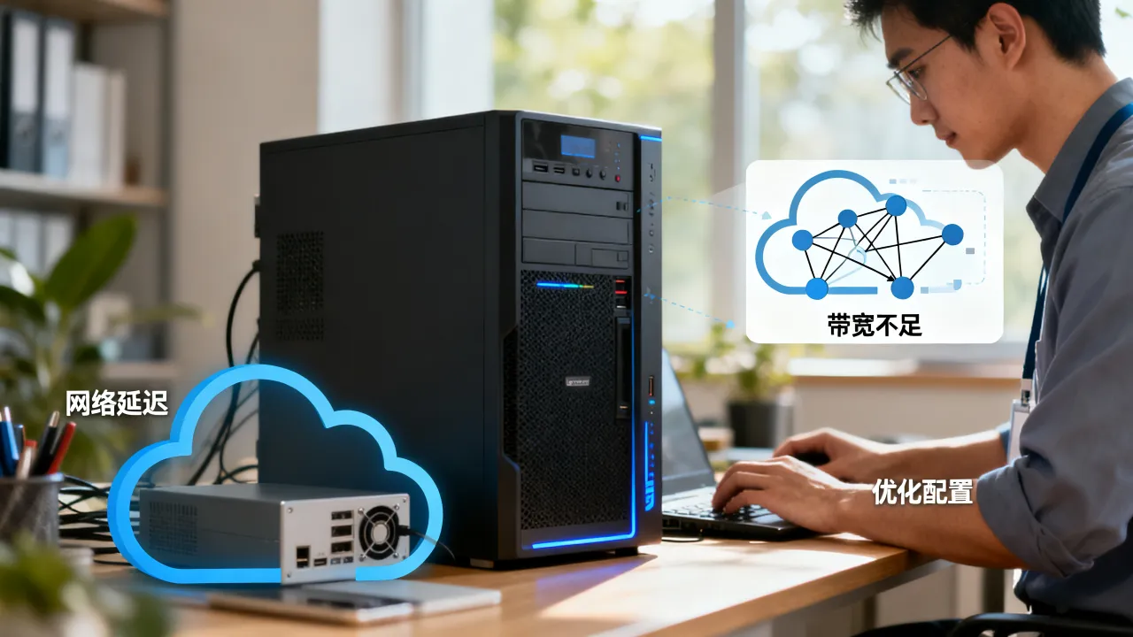 为什么用云服务器会卡，云服务器卡顿是什么原因怎么解决