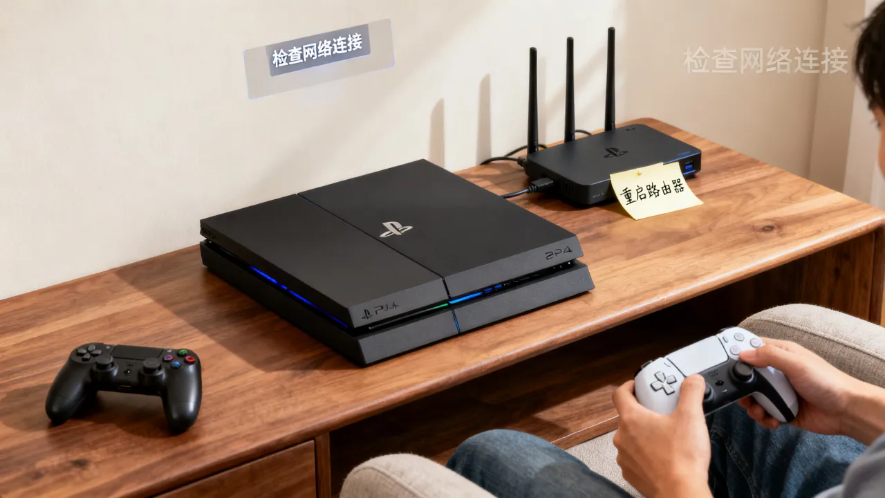 为什么PS4联机连不上服务器，PS4连不上服务器怎么解决？