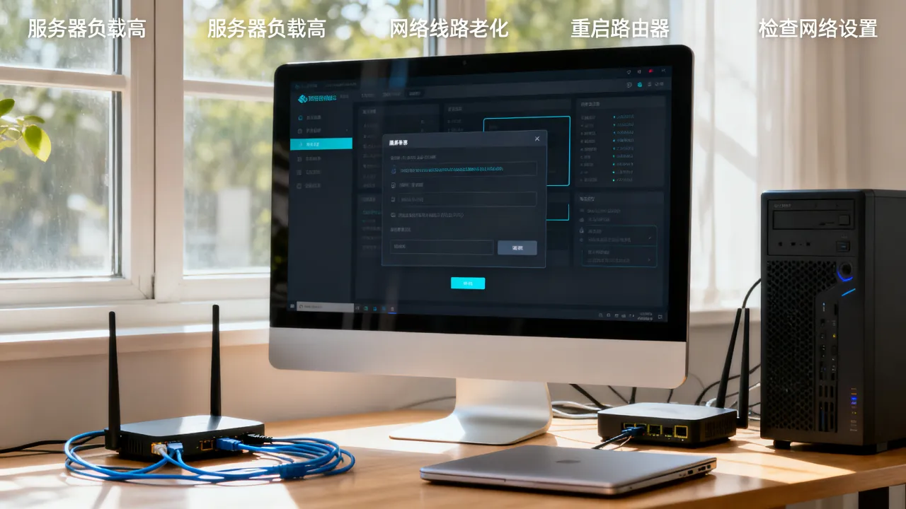 连接服务器后网速慢怎么办，连接服务器后网速慢是什么原因
