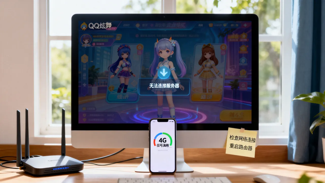 为什么QQ炫舞连接不上服务器，QQ炫舞无法连接服务器怎么解决