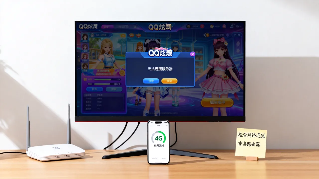 为什么QQ炫舞连接不上服务器，QQ炫舞无法连接服务器怎么解决