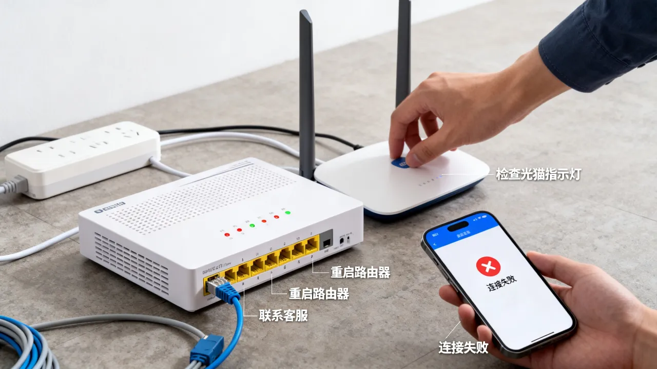 联通宽带经常无服务器怎么回事，连接不上服务器怎么办