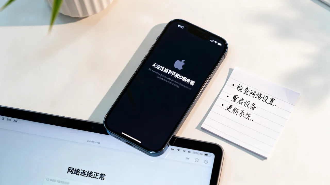 为什么连接苹果id服务器失败，苹果id服务器连接失败怎么解决